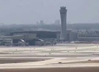 Todos los aviones han sido evacuados del principal aeropuerto de Israel