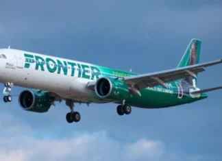 Puerto Rico recibe el primer vuelo de Frontier desde Puerto Plata
