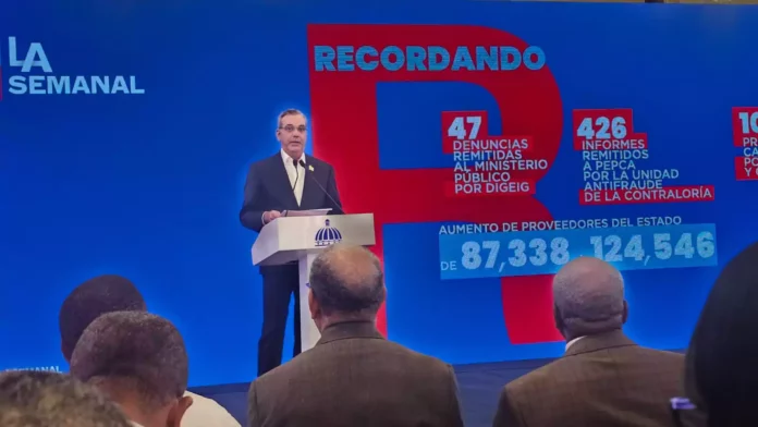 Abinader dice que “ningún territorio en RD lo controla la delincuencia”