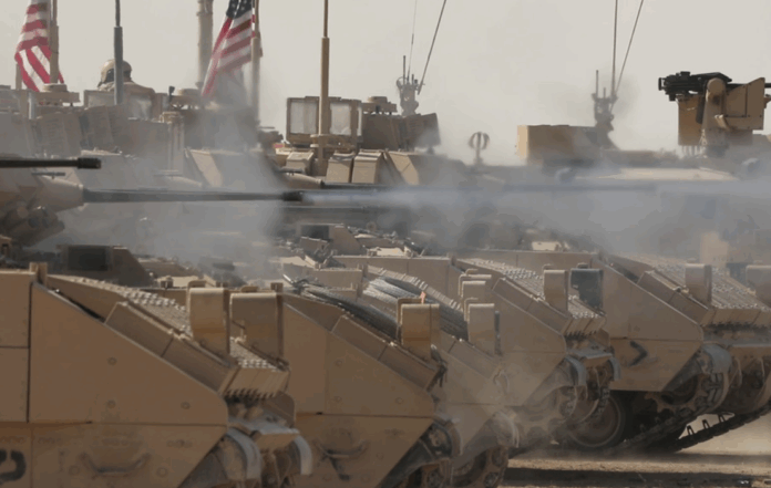Reportan un ataque contra una base militar de EE.UU. en Siria