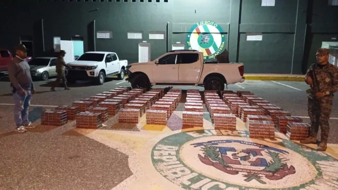 Retienen contrabando de 380,000 cigarrillos en San Juan de la Maguana