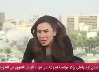 Israel ataca Damasco y una TV local lo graba en vivo
