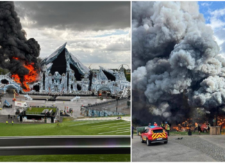 Se incendia escenario principal del festival Tomorrowland