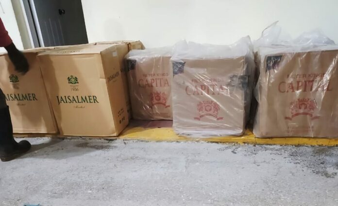 Ejército confiscan 160 mil cigarrillos de contrabando en cuatro mulos