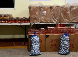 Ejército ocupa cargamento de cigarrillos, bebidas alcohólicas y ajo en operativo en Elías Piña