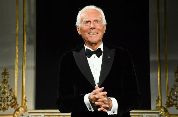 Fallece el icónico diseñador de moda Giorgio Armani