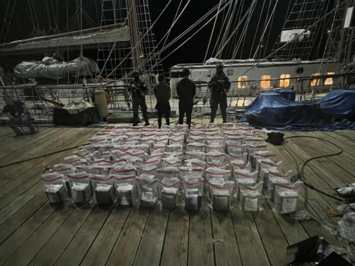 Arrestan a dos dominicanos e incautan 448 paquetes de cocaína en Peravia