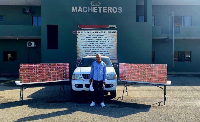 Apresan hombre con casi 50 mil cigarros ilegales en Santiago Rodríguez