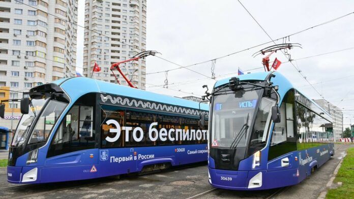 Rusia pone en marcha su primer tranvía sin conductor