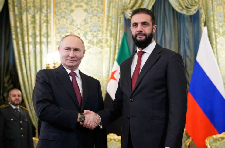 Vladímir Putin se reúne con el líder de Siria