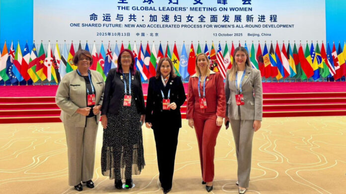 Ministra de la Mujer participa en la cumbre sobre la Igualdad de género en China