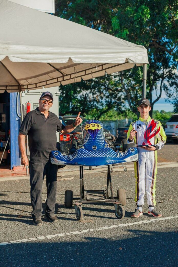 Luis Alejandro Cifre se corona Campeón Nacional de Kartismo en la categoría Junior Max