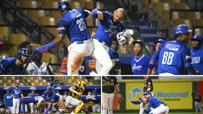 Licey gana juego 500 a las Águilas