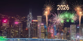 Nueva Zelanda recibe el 2026: Auckland ilumina el cielo con fuegos artificiales