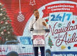 «Navidad en las aulas 24/7», intervendrán más de 250 escuelas con un costo de más de RD$300 millones