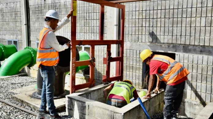 Caasd concluye trabajos en el acueducto Barrera de Salinidad