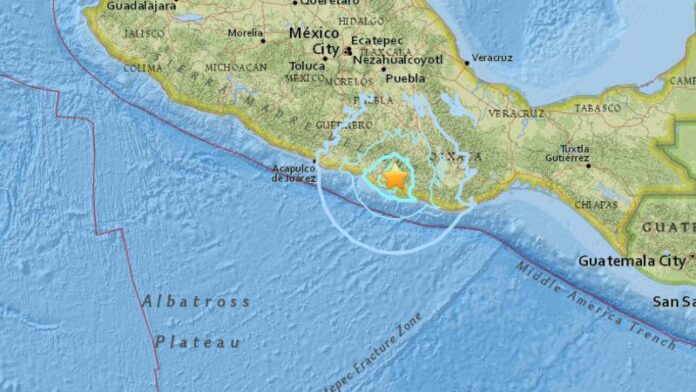 Un sismo de magnitud 5,6 sacude el sur de México