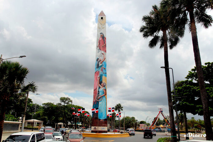 Alertan sobre badén en la George Washington frente a la plaza Juan Barón
