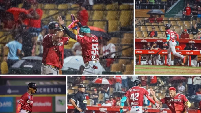 Gigantes del Cibao derrotan 13-9 a los Leones del Escogido