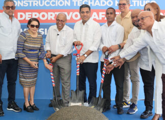 Miderec invertirá RD 317 millones en construcción de techados en clubes deportivos del Distrito Nacional