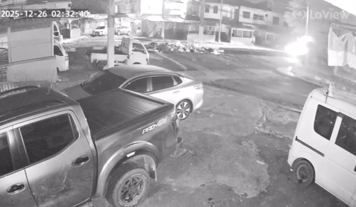 Momento en que militar realiza el disparo que mató a la joven Perla Jokasta en Los Guandules