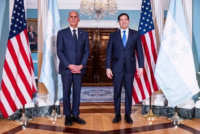 Marco Rubio recibió al presidente electo de Honduras, Nasry Asfura