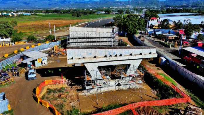 MOPC dice la construcción de la circunvalación de Navarrete muestra avances significativos