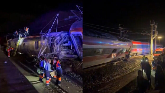 Nombran la posible causa del siniestro de 2 trenes que ha dejado 39 muertos en España