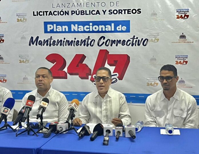 Infraestructura Escolar y CODIA anuncian proceso de licitación y sorteos para intervenir 496 escuelas