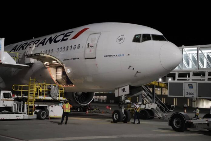 Air France reinicia operaciones en RD con vuelo a Punta Cana
