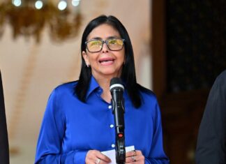 Delcy Rodríguez anuncia un proyecto de amnistía general en Venezuela