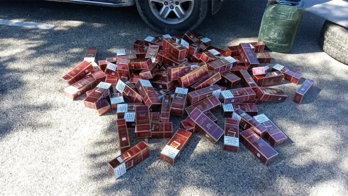 Decomisan más de 60 mil cigarrillos de contrabando en operativos