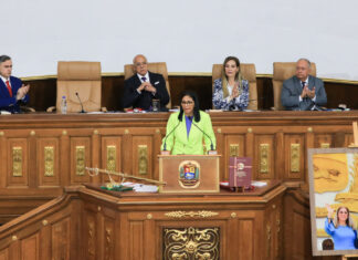 Delcy Rodríguez: «Nos toca hoy la batalla por Venezuela»