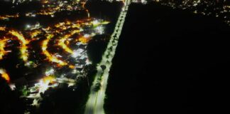 RD Vial instala lámparas solares y refuerza la iluminación en la región Sur