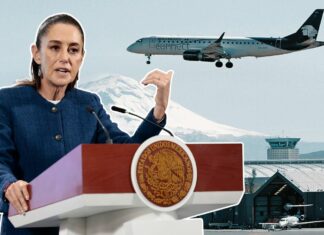 Sheinbaum reacciona al cierre aéreo de El Paso
