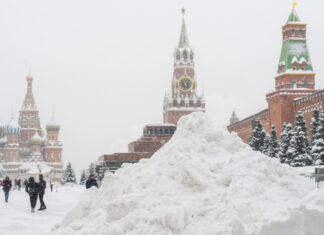Moscú bate su récord de nieve en 72 años