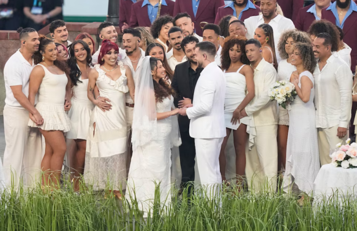 La boda del show de Bad Bunny en el Super Bowl 2026 fue real