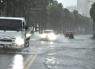 El Indomet prevé algunas lluvias y advierte por fuerte oleaje