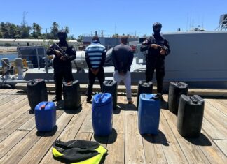 Incautan 261 paquetes de presunta cocaína y arrestan dos hombres en Baní