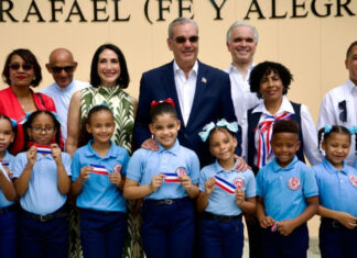 Abinader inaugura escuela primaria que transformará la educación para más de 800 estudiantes en Los Guandules