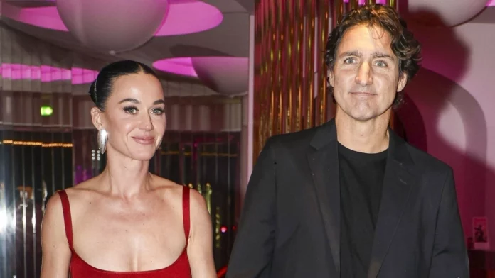 Katy Perry bromea sobre su diferencia de edad con Justin Trudeau durante una de sus citas