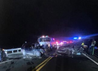 Accidente en la Circunvalación de Baní deja dos fallecidos y seis heridos