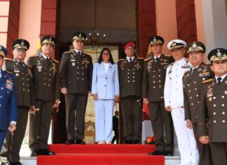Delcy Rodríguez anuncia el renovado Alto Mando Militar de Venezuela
