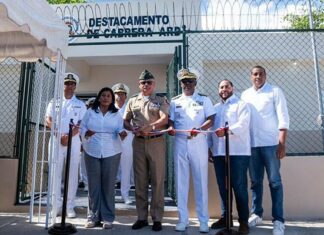 Armada de RD fortalece la seguridad marítima con inauguración de destacamento en Cabrera