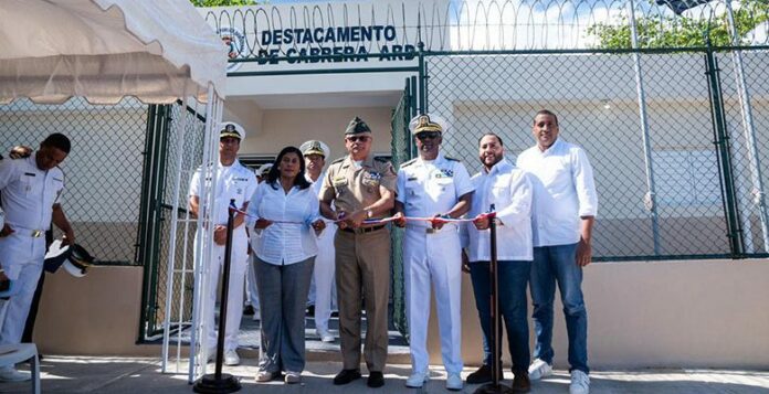 Armada de RD fortalece la seguridad marítima con inauguración de destacamento en Cabrera