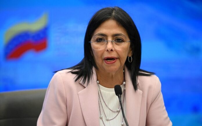 Delcy Rodríguez anuncia el inicio de exportaciones de gas venezolano hacia Colombia