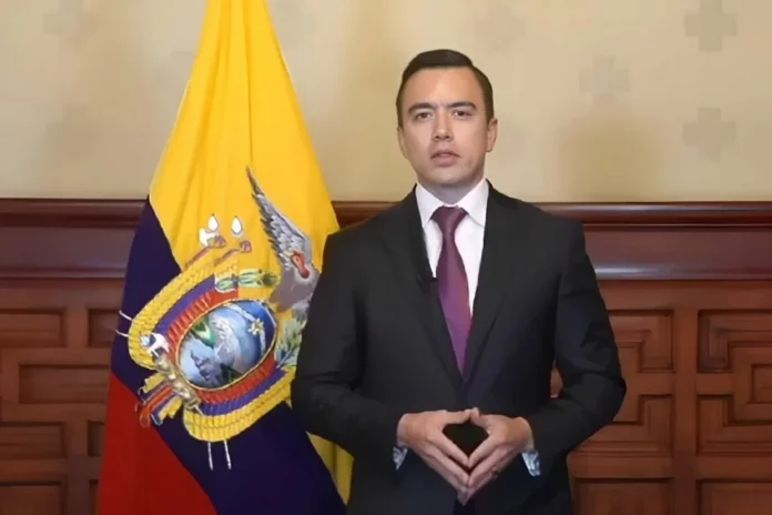 Noboa decreta toque de queda en cuatro provincias de Ecuador