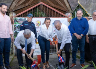 Gobierno deja iniciados los trabajos de construcción del Parque Lineal ZooBotánico Municipal de Moca