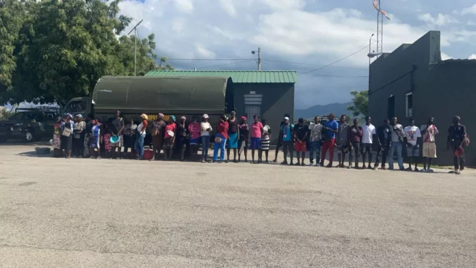 Detienen 66 haitianos con estatus migratorio irregular en operativos en Independencia y Bahoruco