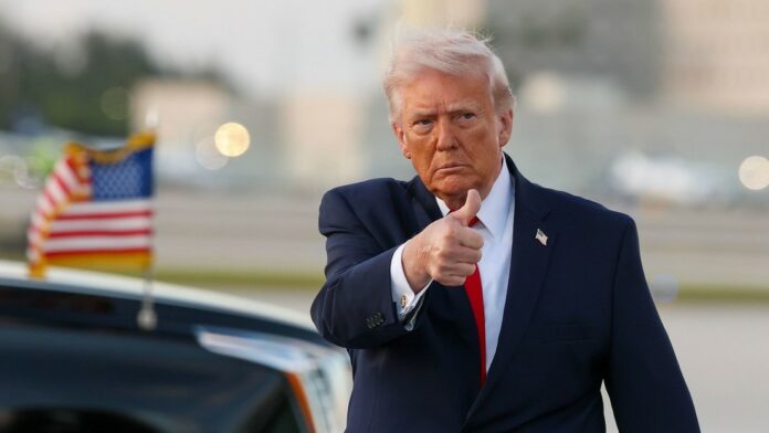 Declaración de Trump tras el inicio del bloqueo marítimo contra Irán